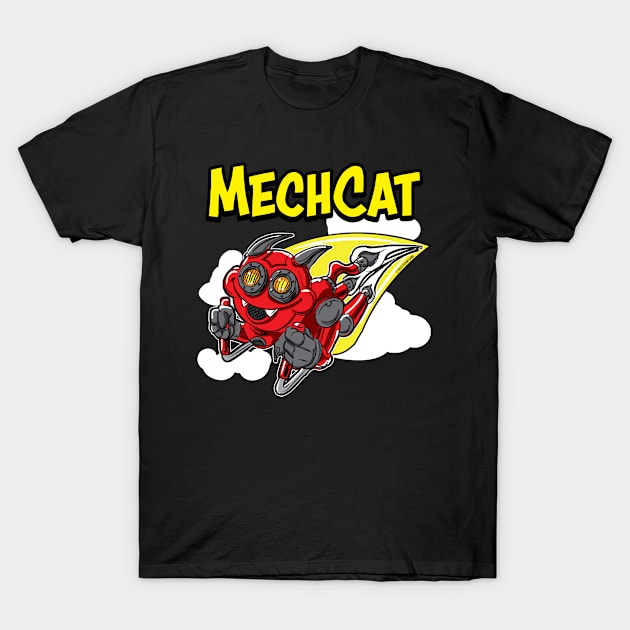 Mech Cat T-Shirt by eShirtLabs